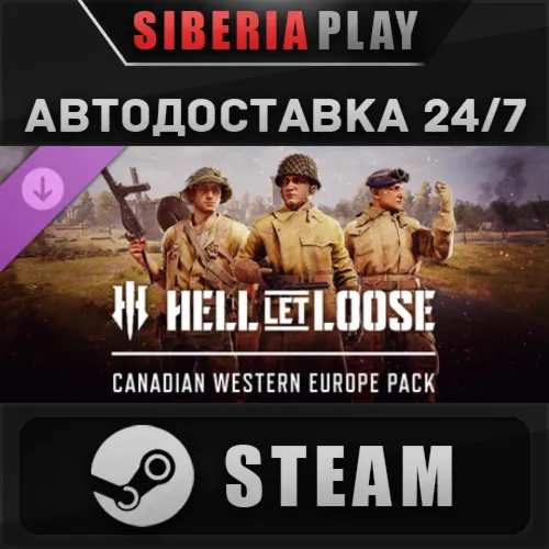 Hell Let Loose - Canadian Western Europe Pack DLC STEAM RU/KZ/UA/СНГ