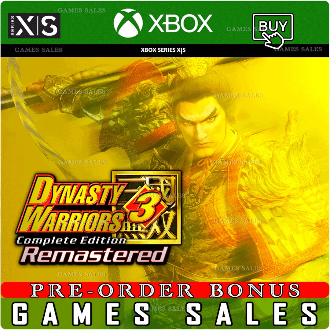 ️DYNASTY WARRIORS 3: COMPLETE EDITION REMASTERED️XBOX SERIES X|S️ПРЕДЗАКАЗ