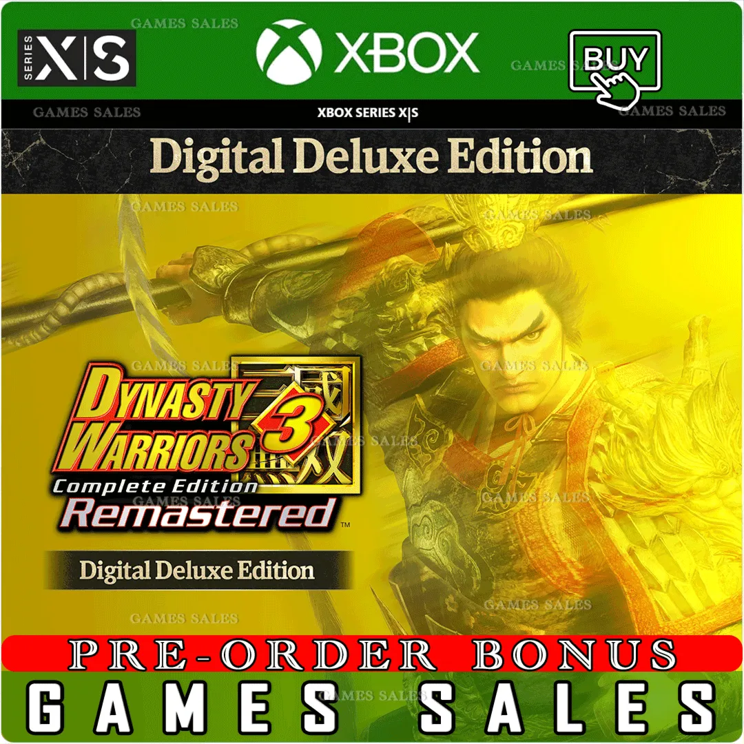 ️DYNASTY WARRIORS 3: COMPLETE REMASTERED DELUXE EDITION️XBOX SERIES X|S️ПРЕДЗАКАЗ
