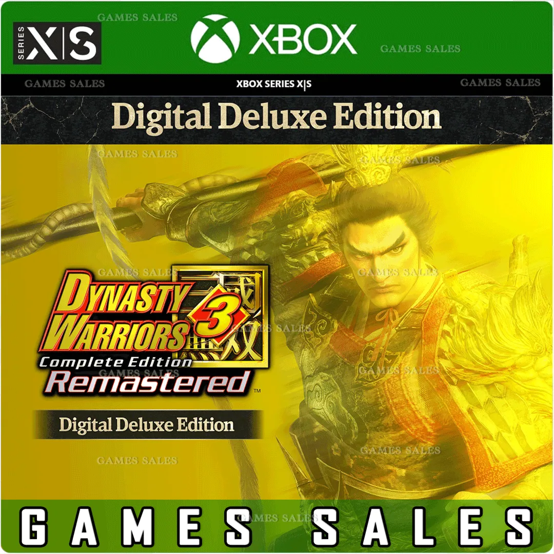 ️DYNASTY WARRIORS 3: COMPLETE EDITION REMASTERED DIGITAL DELUXE EDITION️XBOX X|S