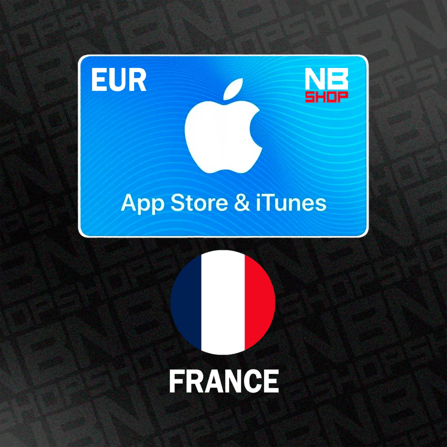 Карта Apple iTunes 2 - 50 EUR Ключ (France) Франция