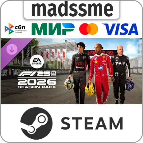 F1 25: 2026 Season Pack * RU/KZ/СНГ/TR/CN/AR/IN/BR * DLC * STEAM  АВТОДОСТАВКА