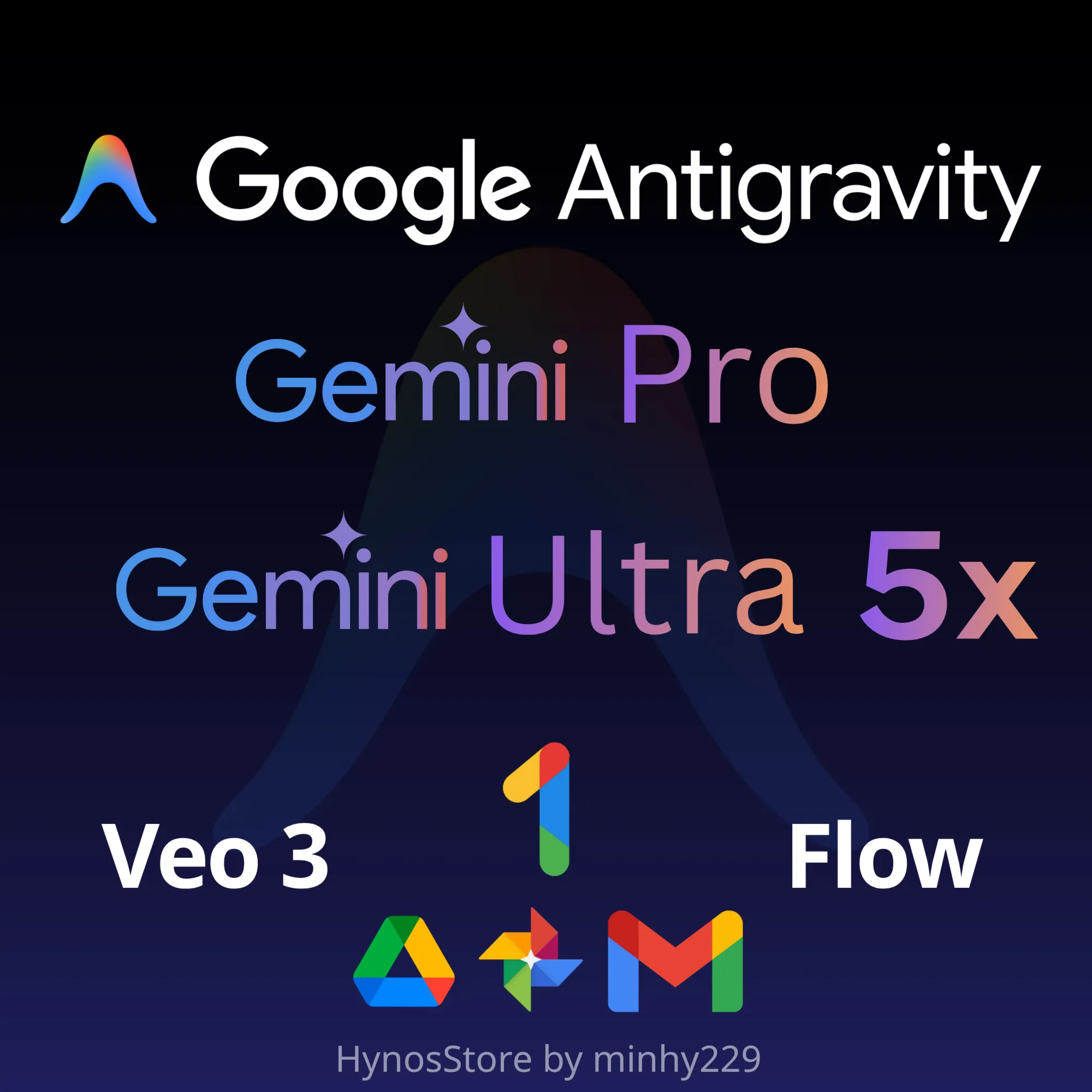 ✨ Google AI Ultra 5x | Gemini | Antigravity | Veo3 | 10000 кредитов Flow (1 месяц) ✨