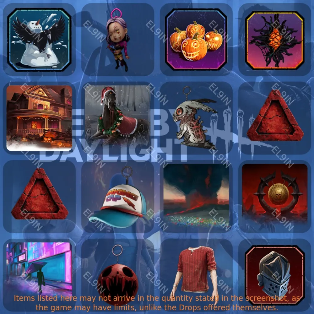 💥Dead by Daylight💥Твич Дропсы💡16 предметов + 🎁