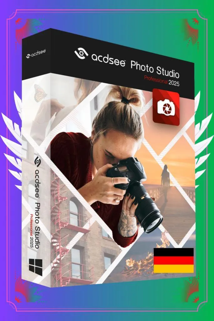 ACDSee Photo Studio Professional 2025 Лицензионный ключ на 1 год Немецкая версия
