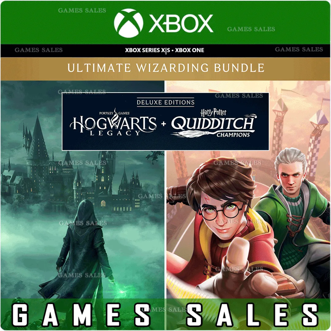 ️HOGWARTS LEGACY + HARRY POTTER: QUIDDITCH CHAMPIONS DELUXE EDITIONS BUNDLEКЛЮЧ