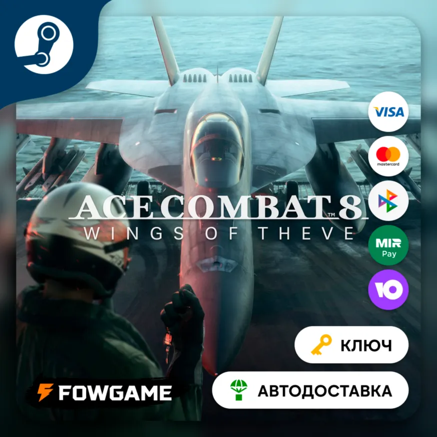  ACE COMBAT 8: WINGS OF THEVE (РУ+СНГ) КЛЮЧ STEAM