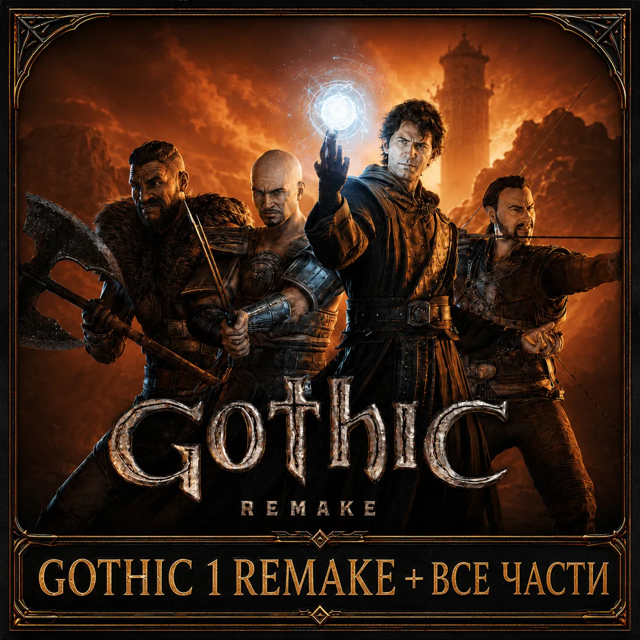 GOTHIC 1 REMAKE ВСЕ DLC + 40 ИГР + ВСЕ ЧАСТИ + FATEKEEPER