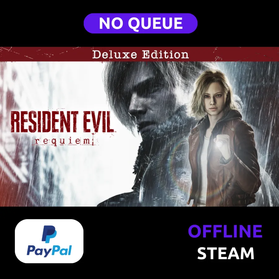 RESIDENT EVIL Requiem Deluxe Edition STEAM ОФФЛАЙН БЕЗ ОЧЕРЕДИPAYPAL