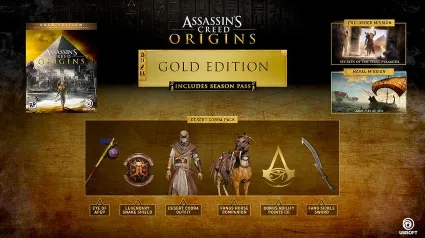 Assassin's Creed: Origins Gold Edition Ubisoft Connect КЛЮЧ