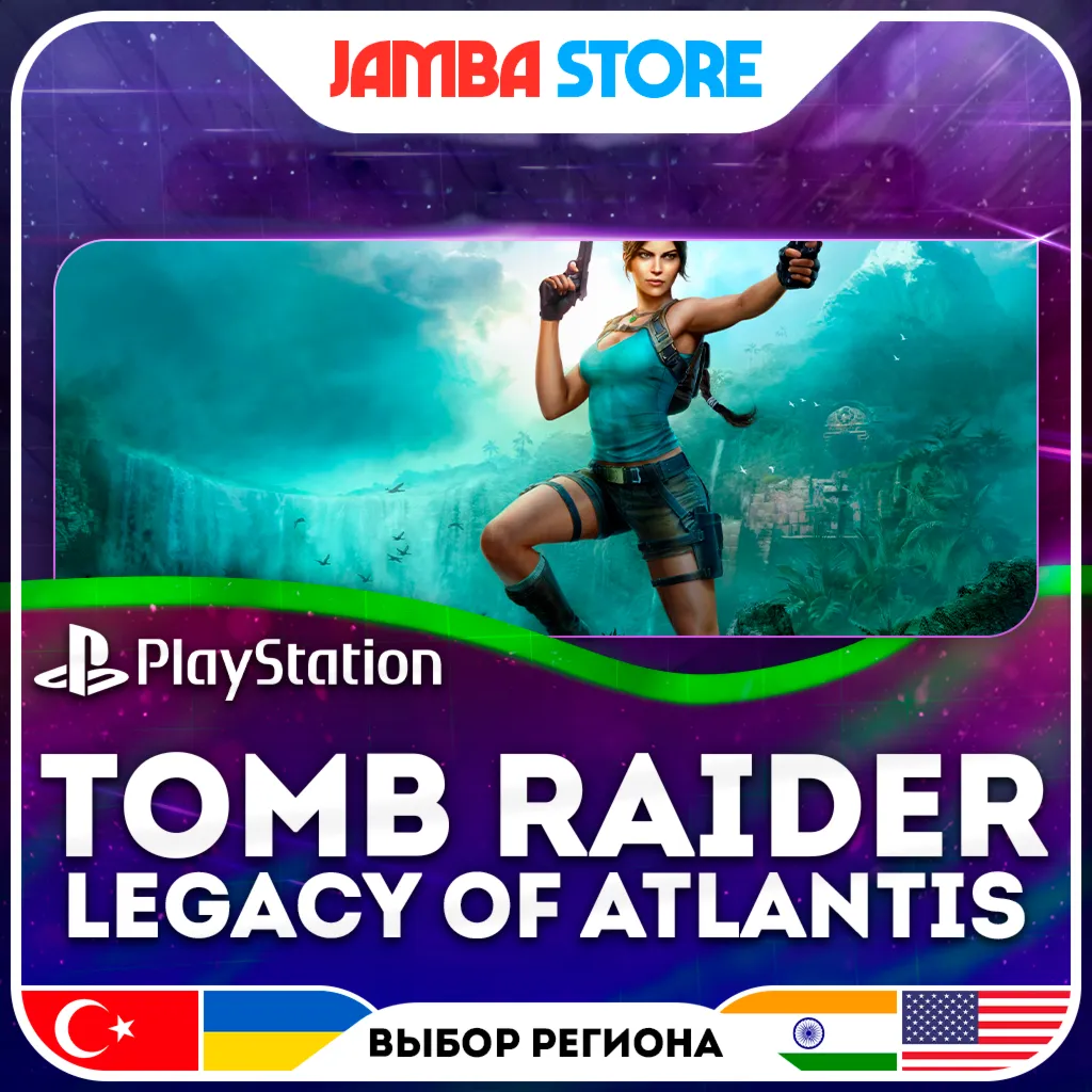 Tomb Raider: Legacy of Atlantis · PS5 · TR/UA/IN/US