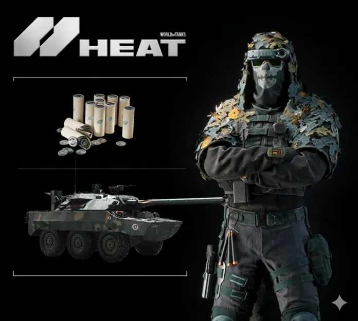 World of Tanks: HEAT Гончая пакета Ключ  - Глобальный - ПК/PS4/XBOX
