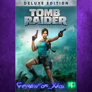️Tomb Raider Legacy of Atlantis Deluxe Edition XBOX