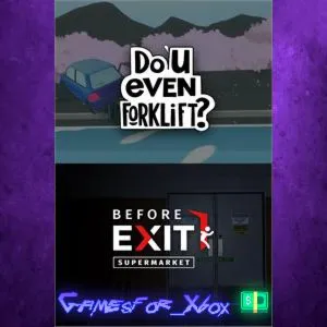 ️Do You even Forklift? + Before Exit Supermarket bundle XBOX