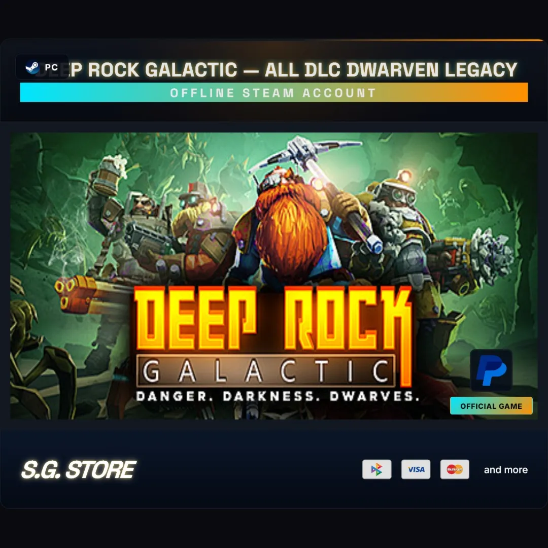 ???? Deep Rock Galactic — All DLC Dwarven Legacy Steam Оффлайн | Instant Delivery