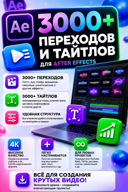 After effects 2026 + дополнения
