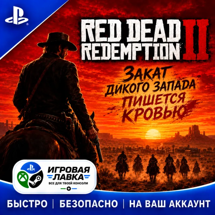 Red Dead Redemption 2 | Playstation | PS5 | Турция | Украина | Индия