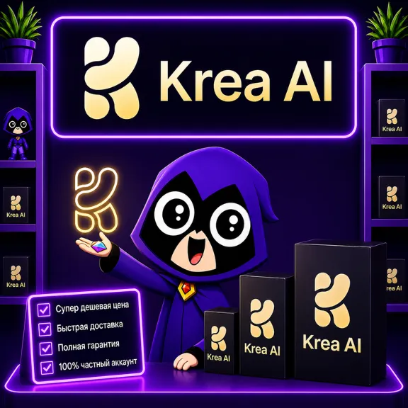 Krea AI Basic, Pro, Max Plan for 1 Month Full Warranty