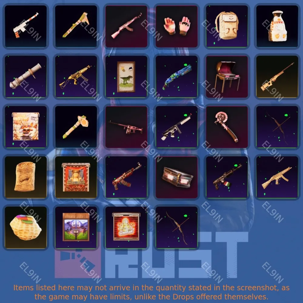 RustТвич Дропсы28 предметов + 