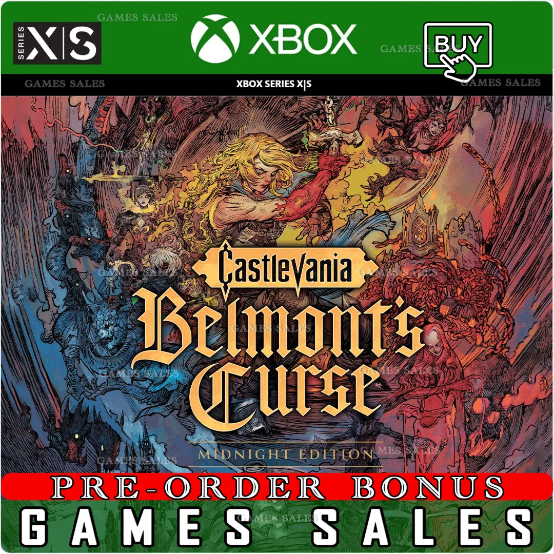 ️CASTLEVANIA BELMONT’S CURSE MIDNIGHT EDITION️XBOX|XS+PC WIN️ПРЕДЗАКАЗ С БОНУСАМИ