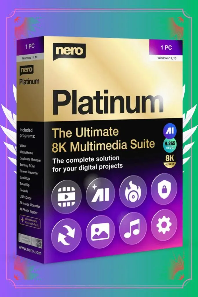 Nero Platinum Suite SE Аккаунт До 5 декабря 2026