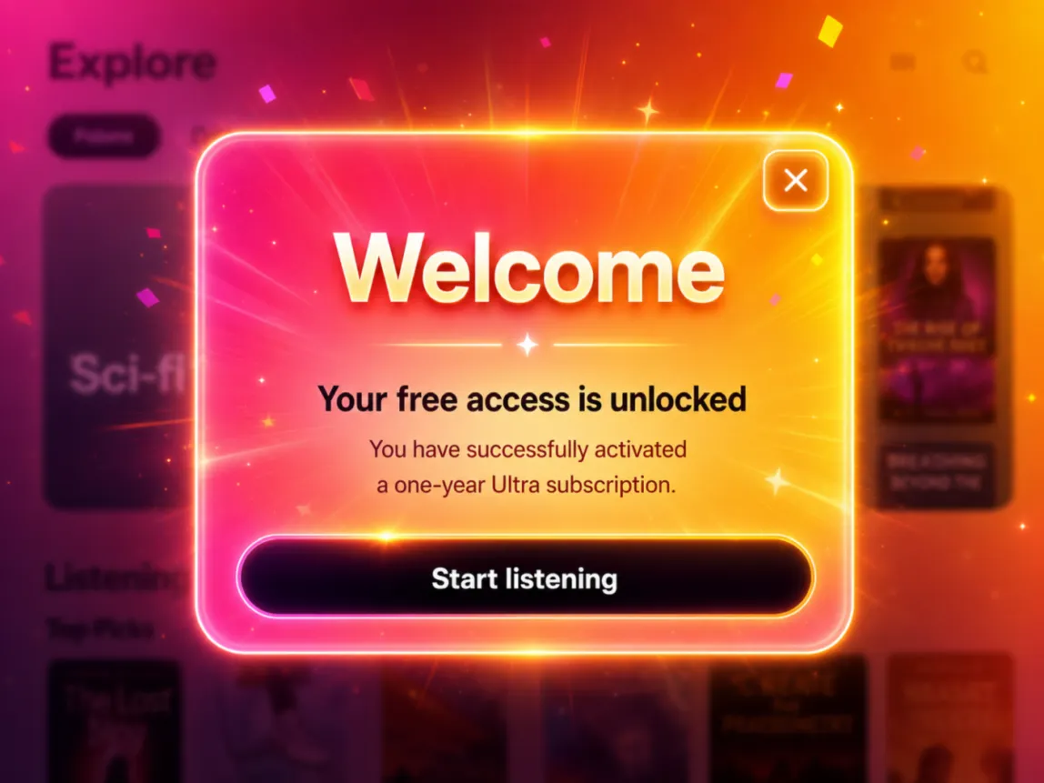 ElevenReader Ultra | 1 Year | Own Mail | Instant | Elevenlabs