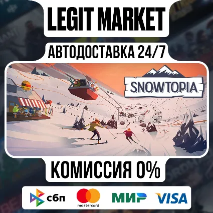 Snowtopia: Ski Resort Builder / Steam АВТО / РУ + МИР