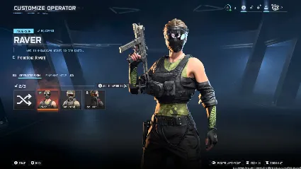 Call of Duty: Black Ops 7 - Operator Skin - Raver + 1 Hour Weapon XP Boost Steam / Ba