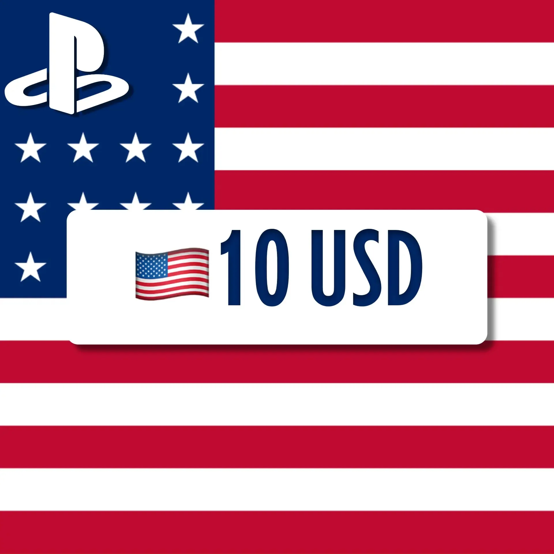 Playstation Network (PSN) 10$ (США) | Подарочная карта | Ключ