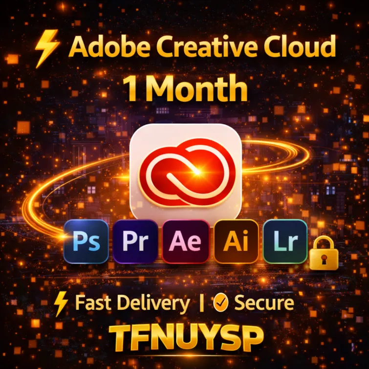 Аккаунт ADOBE CREATIVE CLOUD PRO на 1 месяц | С гарантией