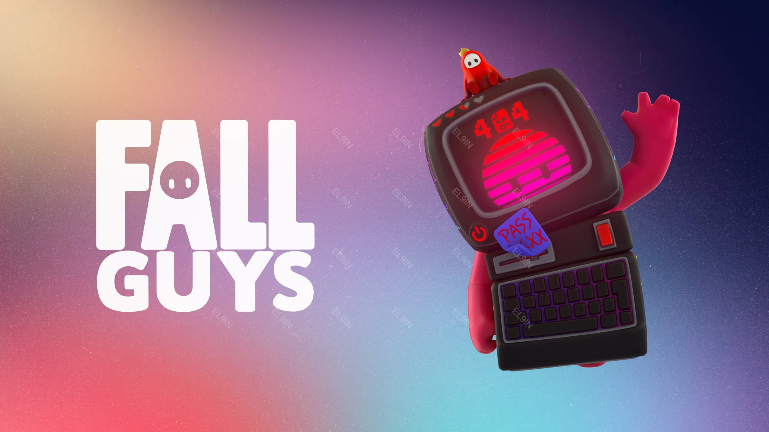 【Fall Guys - Gamer Hardwear Costume】Epic  Fresh New  Моментальная доставка