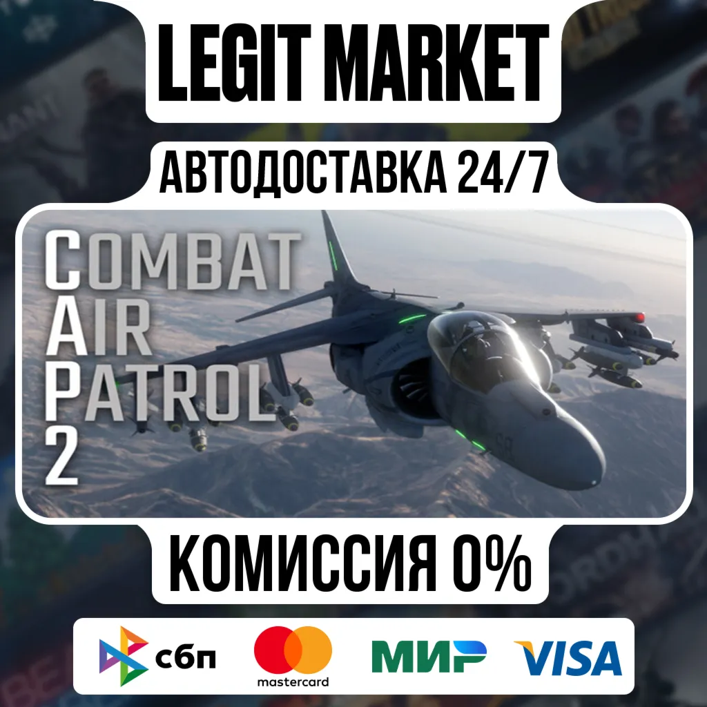 Combat Air Patrol 2: Military Flight Simulator / Steam АВТО / РУ + МИР