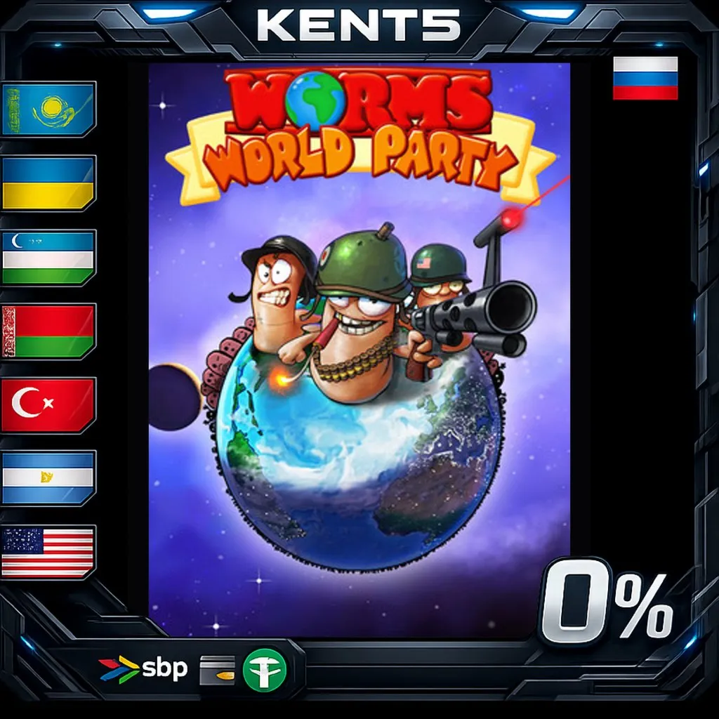 Worms World Party - Steam Gift