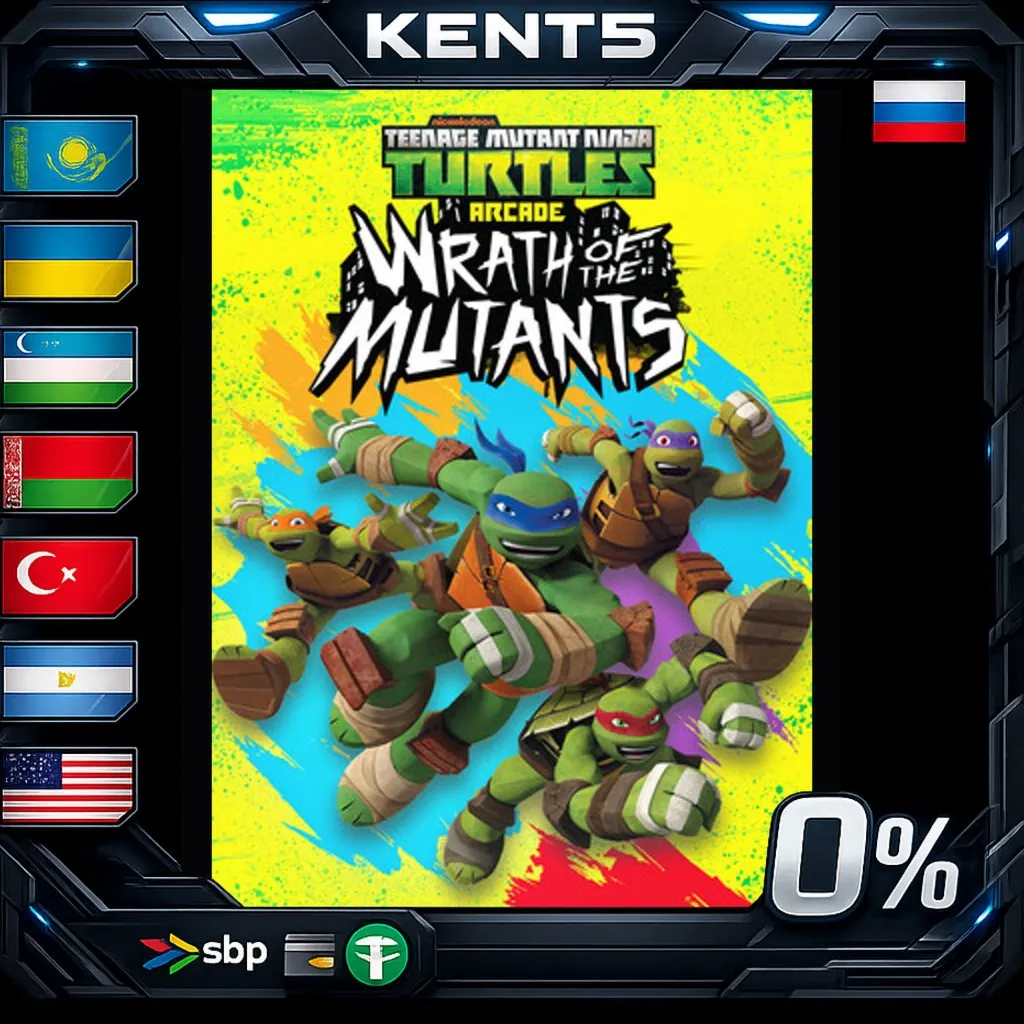 Teenage Mutant Ninja Turtles Arcade: Wrath of the Mutants - Steam Gift