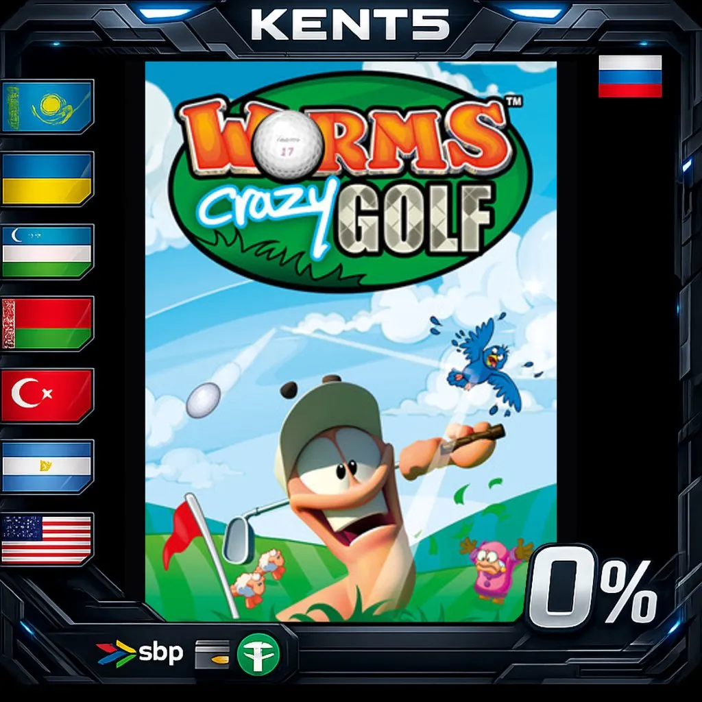 Worms Crazy Golf - Steam Gift