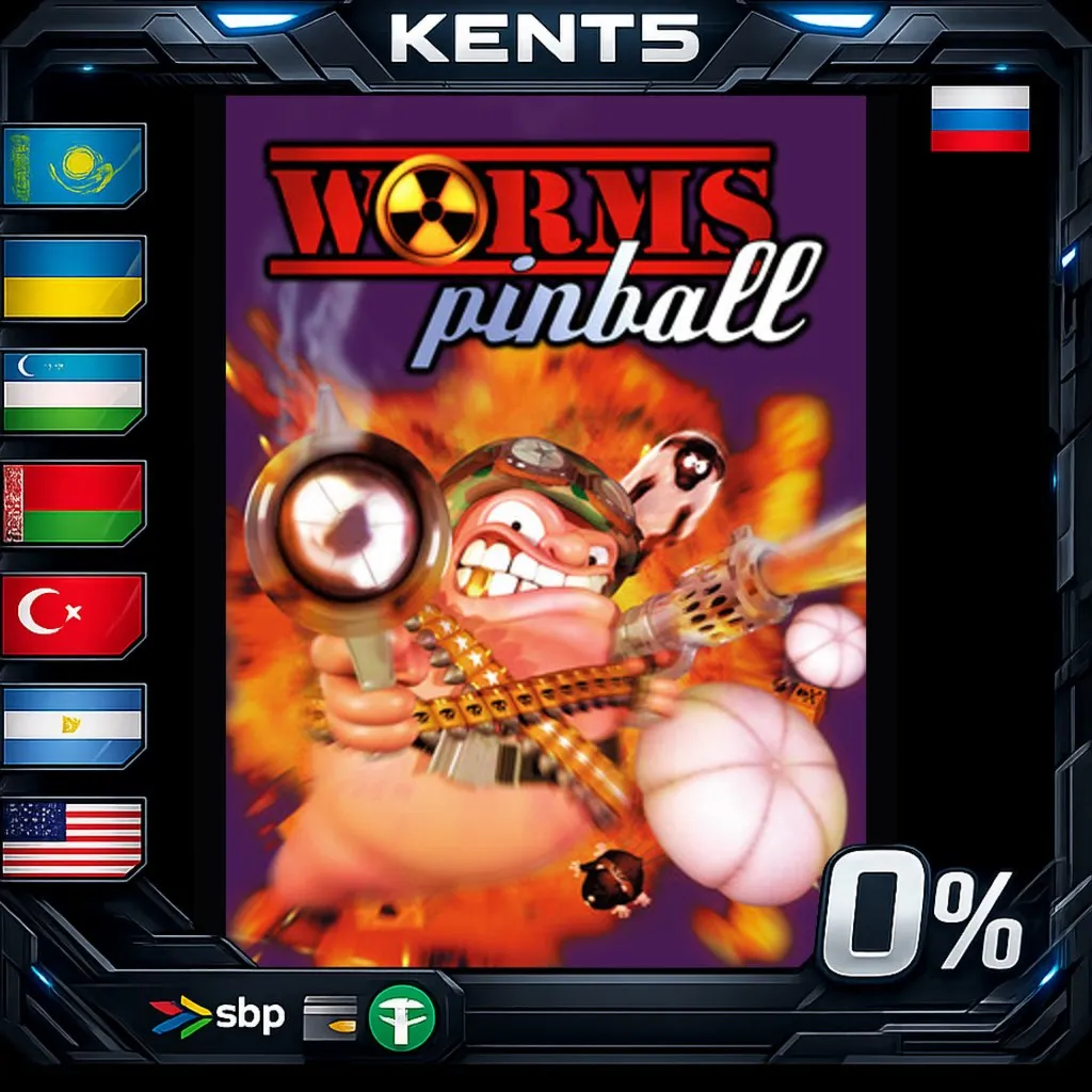 Worms Pinball - Steam Gift