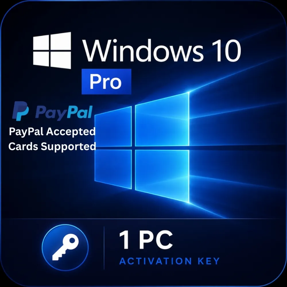 Windows 10 Pro – Activation Key for 1 PC – Automatic Delivery
