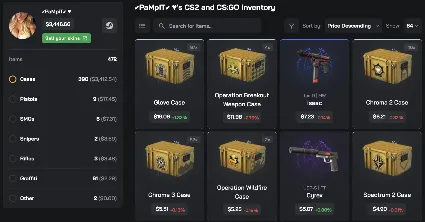 Автовыдача • CS 2 • Инвентарь $3,446.66 • Полный доступ • VAC