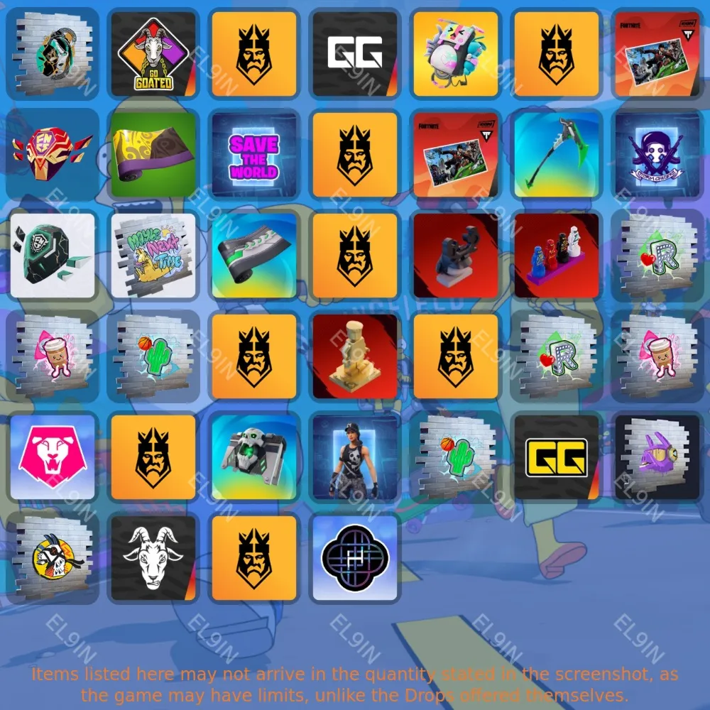 Fortnite⭐Твич Дропсы39 предметов + 