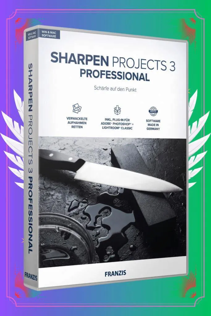 Franzis SHARPEN projects 3 professional Серийный номер