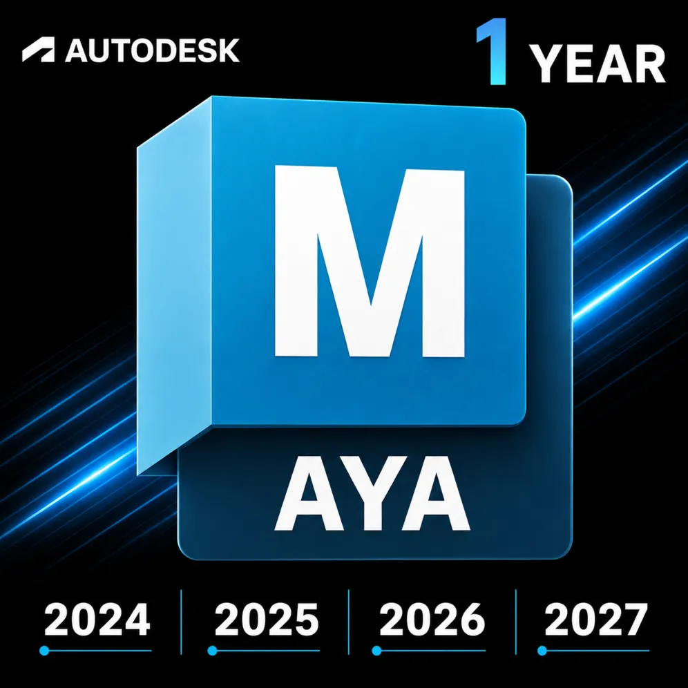 Autodesk Maya 2024-2027 Активация 12 месяцев