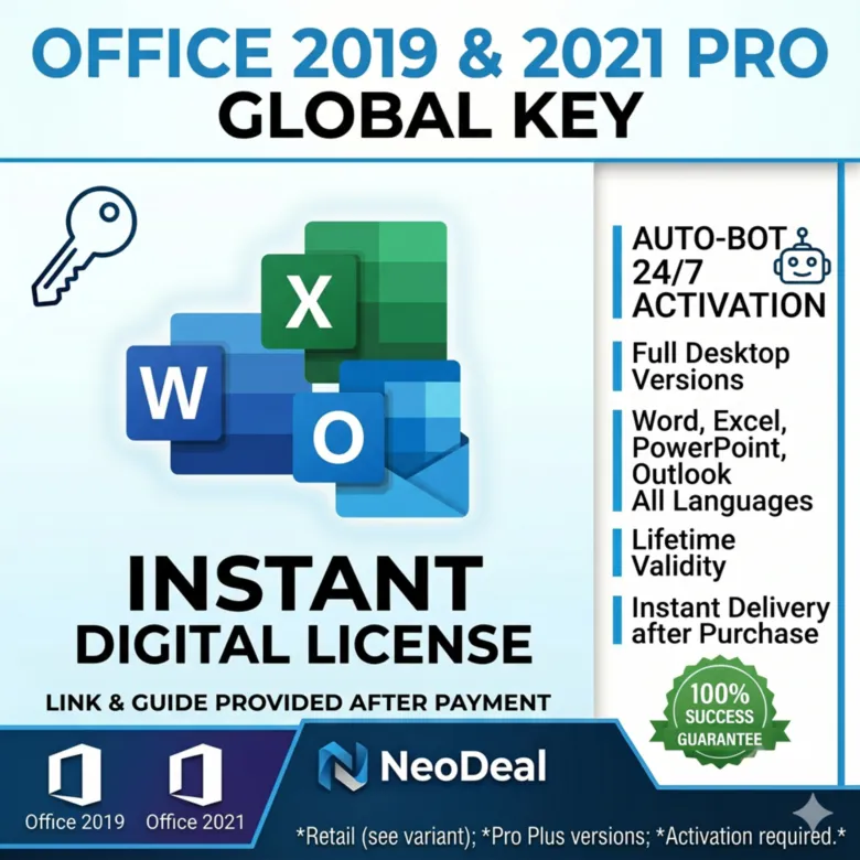 Office 2021/2024/2019 Pro — Телефонная активация (Авто бот 24/7)