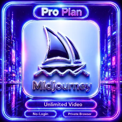 Midjourney Pro Plan БЕЗ ЛОГИНА — через приватный браузер, еж