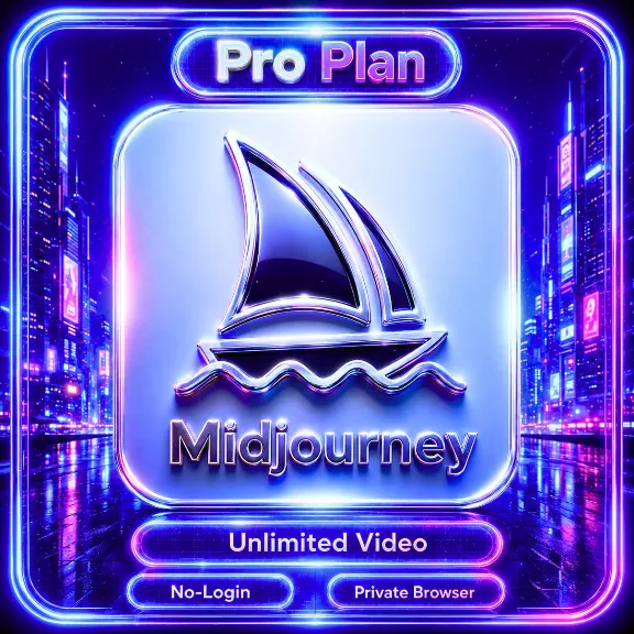 Midjourney Pro Plan БЕЗ ЛОГИНА — через приватный браузер, еж