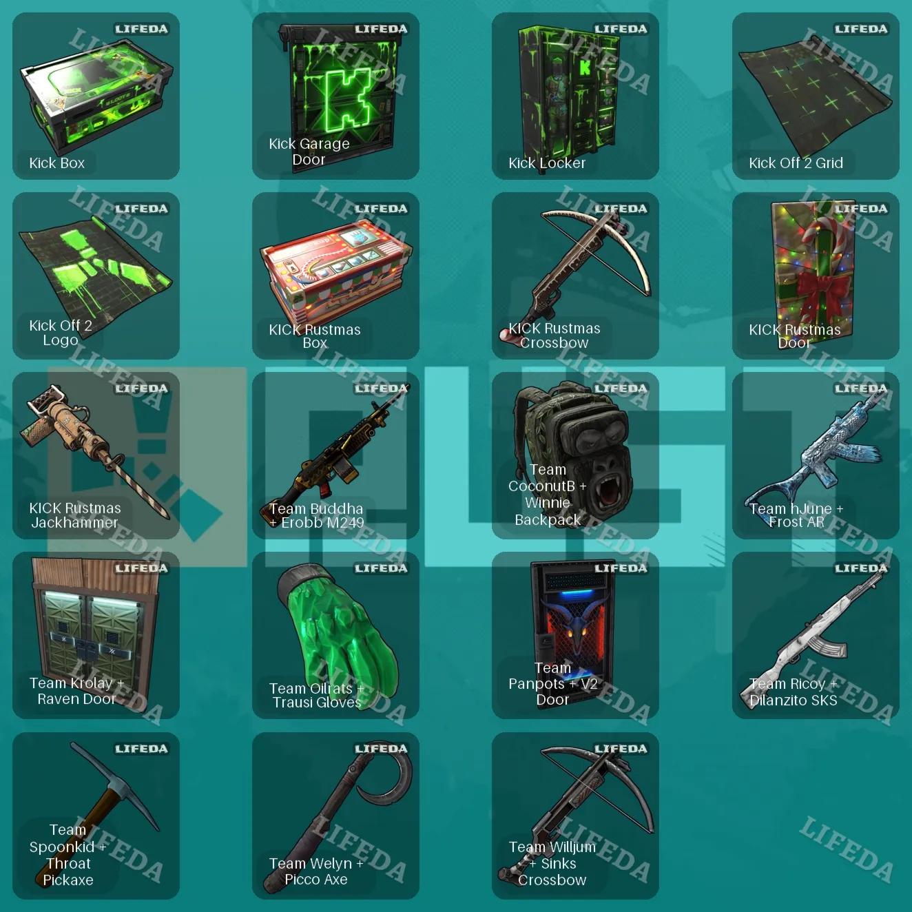 РАСТ 🛠️【КИК ДРОПЫ / ДРОПСЫ】🔧Раунд 2+3 • 19+ НАГРАД • СКИНЫ • ПРЕДМЕТЫ
