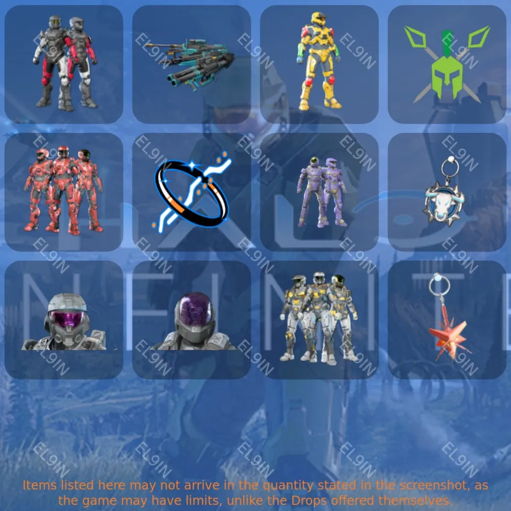 Halo Infinite⭐Твич Дропсы12 предметов + 