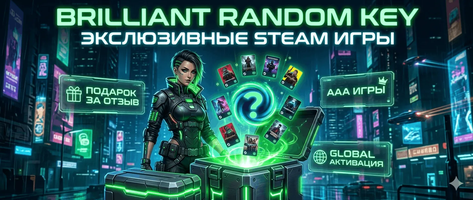 BRILLIANT RANDOM KEY || EXCLUSIVE STEAM GAMES product listing