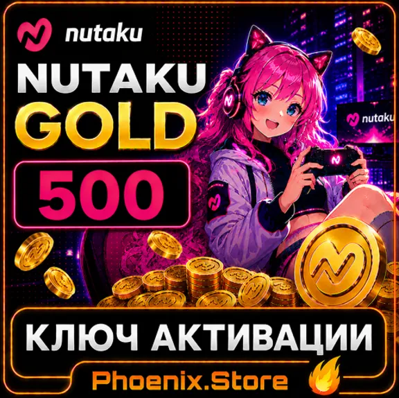 ДЛЯ РОССИИ · Nutaku 500-30000 золота · Карта оплаты · Gold к
