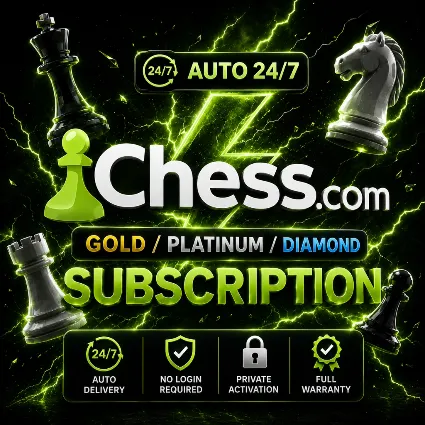 [Auto24/7] Chess.com Gold/Platinum/Diamond | Без логина | Приватно | Полная гарантия