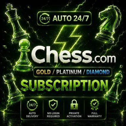 [Auto24/7] Chess.com Gold/Platinum/Diamond | Без логина | Приватно | Полная гарантия